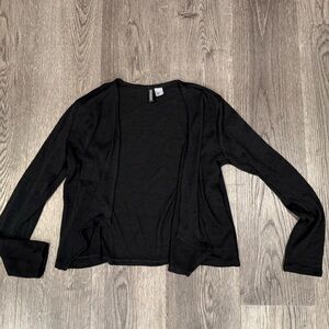 Black cardigan